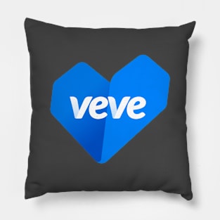 Veve New Collector at Heart Logo Pillow