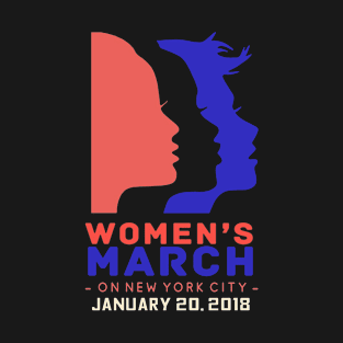 women's march new york city T-Shirt