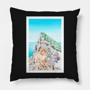 Rock of Gibraltar Pillow