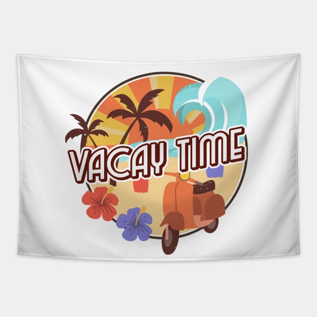 Vacay Time Tapestry by Artisan