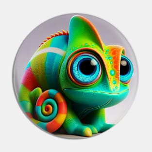 Animals, Insects and Birds - Chameleon #14 Pin