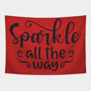 Sparkle all the way Tapestry