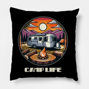 Camp Life Airstream Pillow