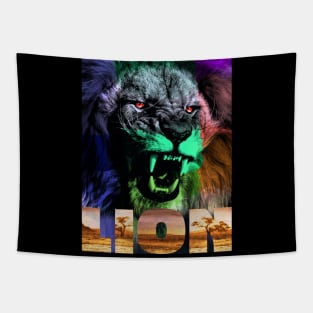 King Animal Tapestry