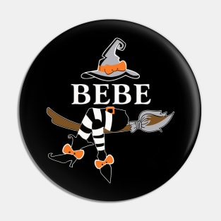 bebe witch halloween Pin