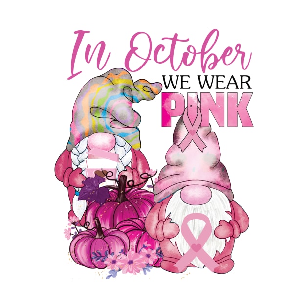 In October We Wear Pink..Breast Cancer Awareness gift idea by DODG99