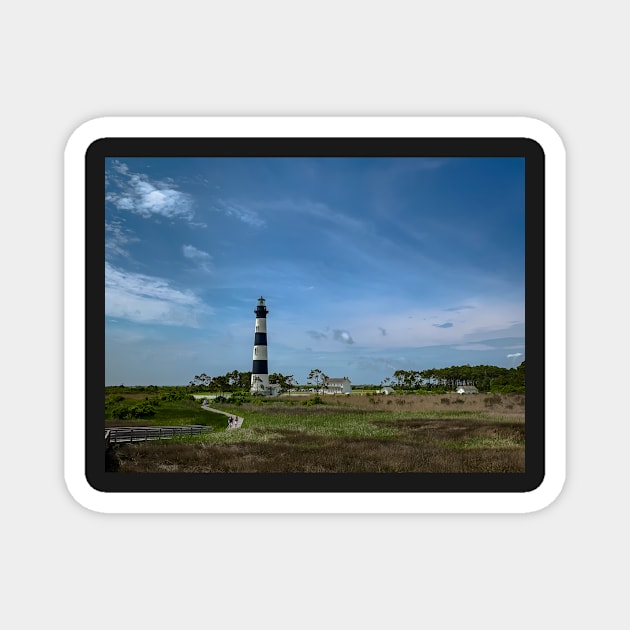 Bodie Island Lighthouse Magnet by Ckauzmann