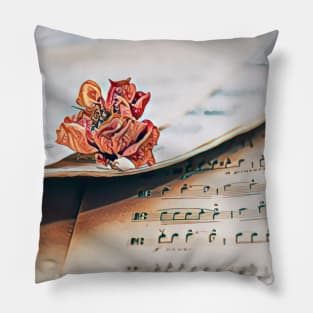 Music And Lyrics (Music Sheets) Pillow