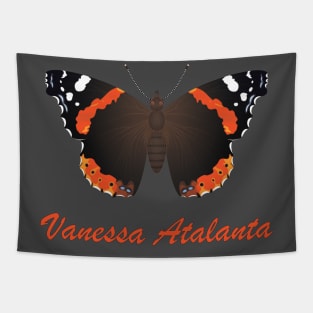 Vanessa Atalanta - with an inscription Tapestry