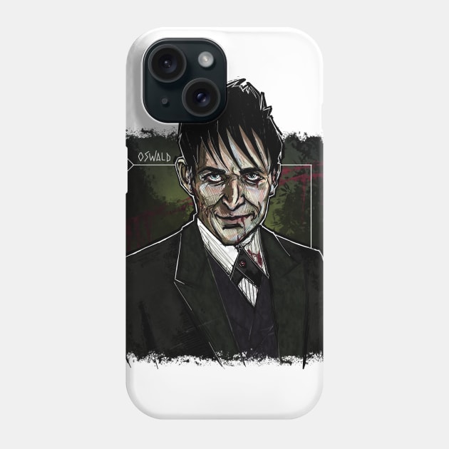 Oswald Cobblepot - The Penguin Phone Case by Habuza