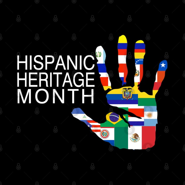 Proud Latina For Women Funny Hispanic Heritage Month Flag by The Design Catalyst