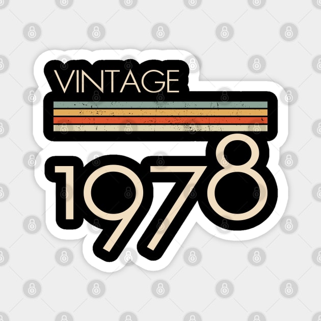 Vintage Classic 1978 Magnet by adalynncpowell