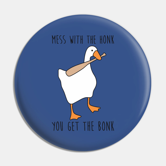 Untitled Goose Game Pin Badge 