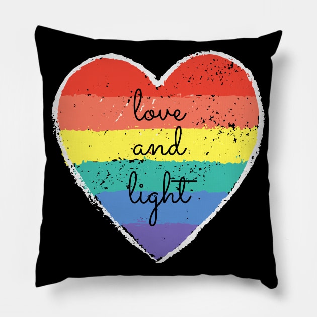 Love and Light Pillow by Grace's Grove Audio