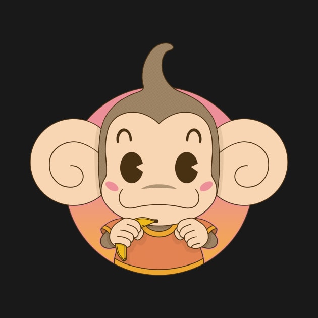 Monkey Banana by Alundrart