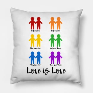 Love is Love Pillow