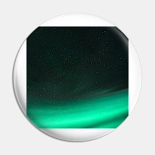 Incredible Northern Lights Aurora Over The Night Sky in Iceland Pin