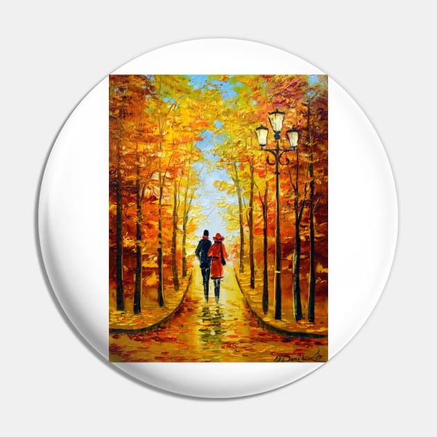 Autumn walk in the Park Pin by OLHADARCHUKART