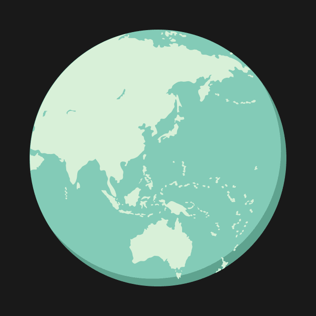 Cute Earth Day Globe by SWON Design