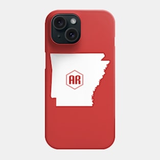 Arkansas Homer (White) Phone Case