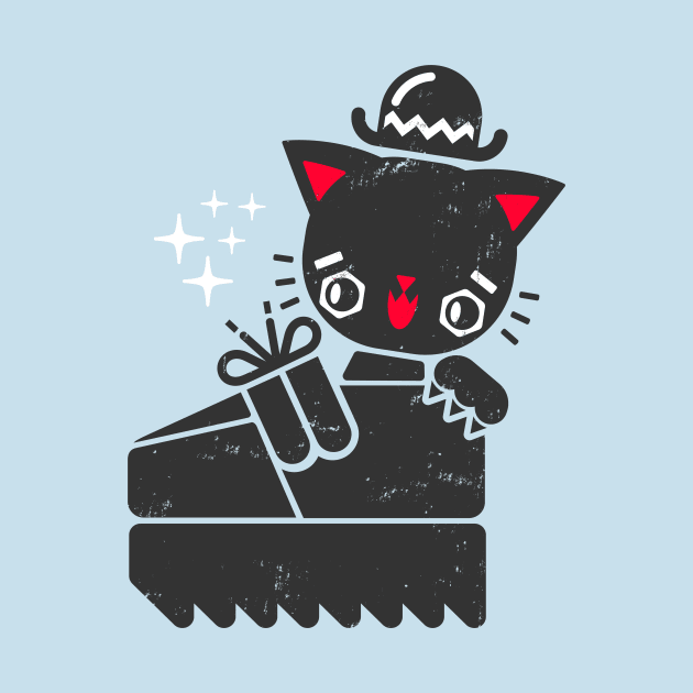 Cat in the shoe by chobopop