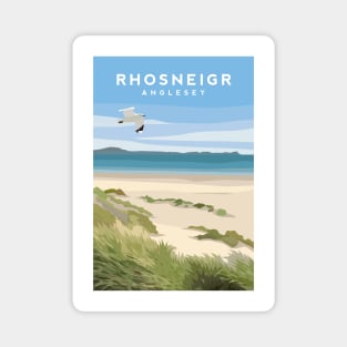 Rhosneigr Beach, Anglesey - North Wales Magnet