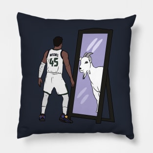 Donovan Mitchell Mirror GOAT (Utah) Pillow