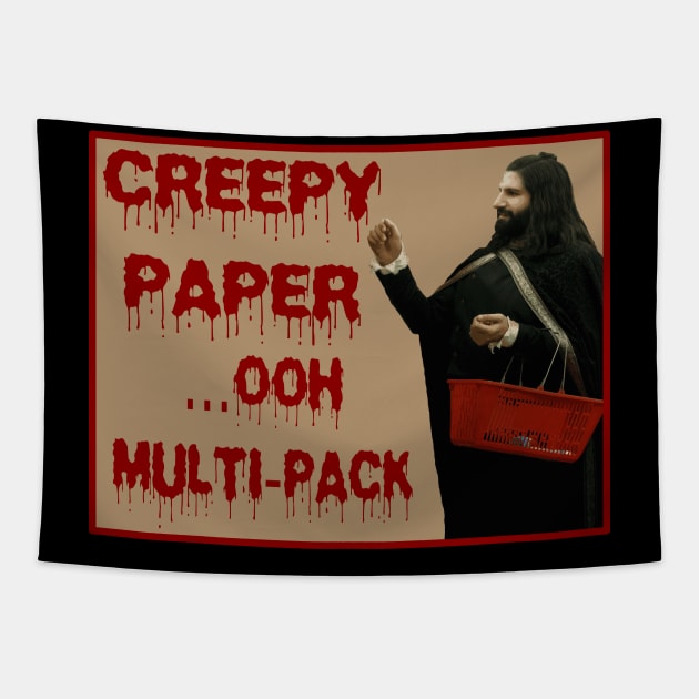 Creepy Paper Tapestry by dflynndesigns