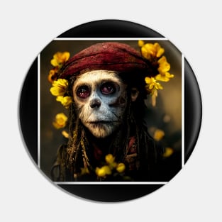 monkey as jack sparrow Pin