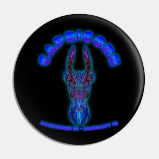 Capricorn 5b Black Pin