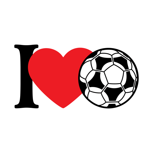 I Love Football by TRNCreative