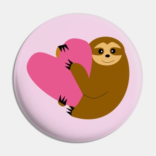 Sloth in love Pin