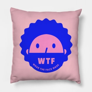 Wear The Mask | WFT Girl Edition Pillow