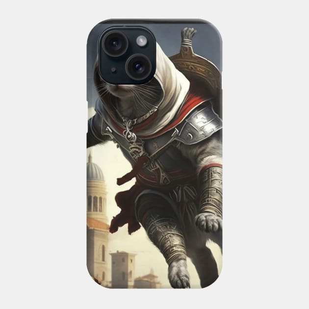 Cat assassin Phone Case by Geek Culture