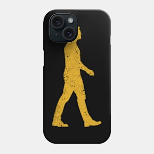 reacher walking drawing Phone Case