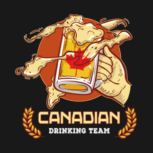 Canadian Drinking Team T-Shirt