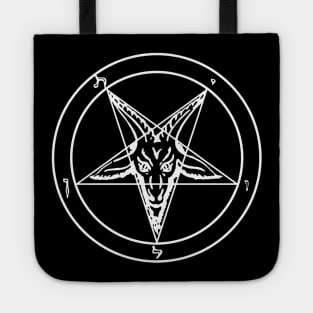 Pentagram Sigil of Baphomet Tote