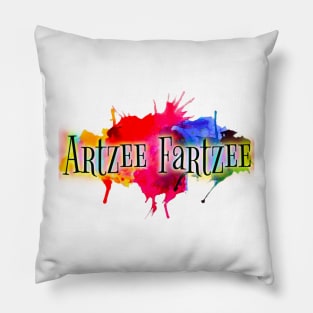 Artzee Fartzee Logo Pillow