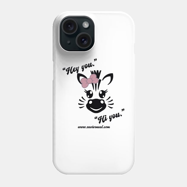 Hey You, Hi You (The Love Duet) Phone Case by Author Xavier Neal