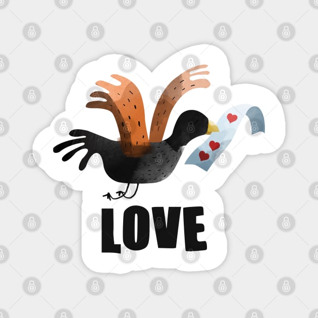 Love valentine day Magnet by Mr Youpla