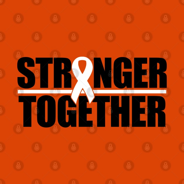 Stronger Together - White Ribbon by CuteCoCustom