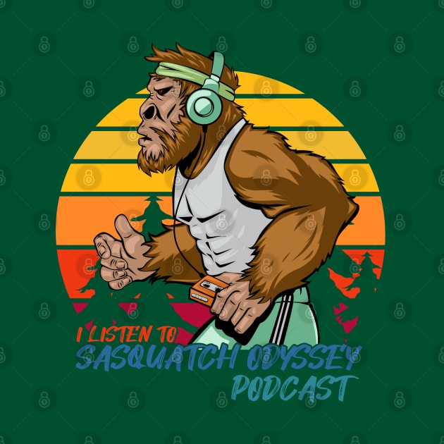 Sasquatch Odyssey - I Listen Graphic Design by Paranormal World Productions Studio