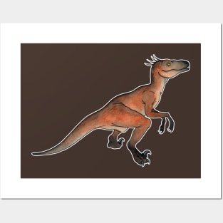 Velociraptor Posters and Art Prints for Sale
