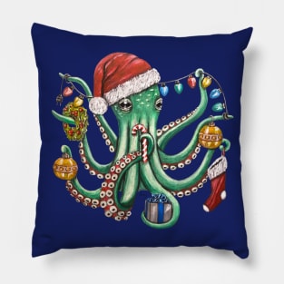 "OctoClaus" - OctoKick collection Pillow