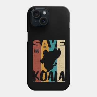 Save The koala Phone Case