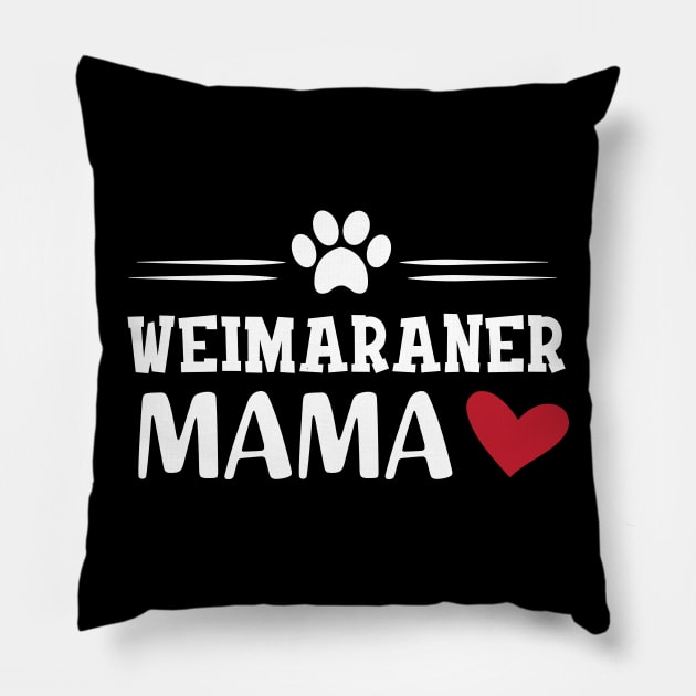 Weimaraner Mama Pillow by KC Happy Shop