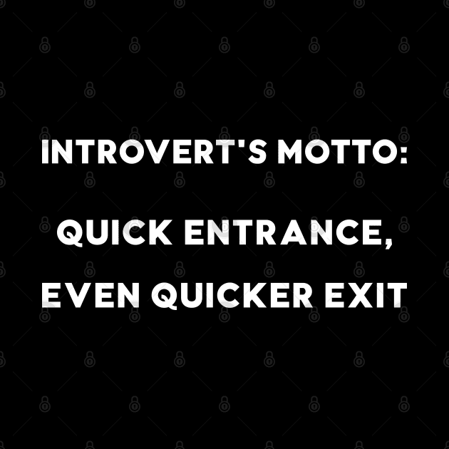 funny introvert by mag-graphic