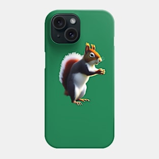 SQUIRREL ASKING FOR A NUT Phone Case