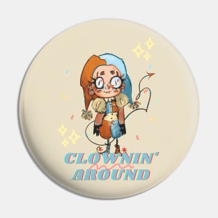 Clown Around Pin