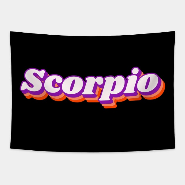 Scorpio Tapestry by Mooxy